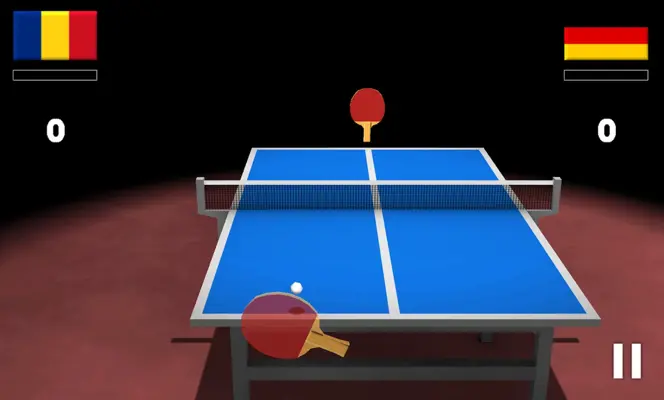 Virtual Table Tennis 3D android App screenshot 2