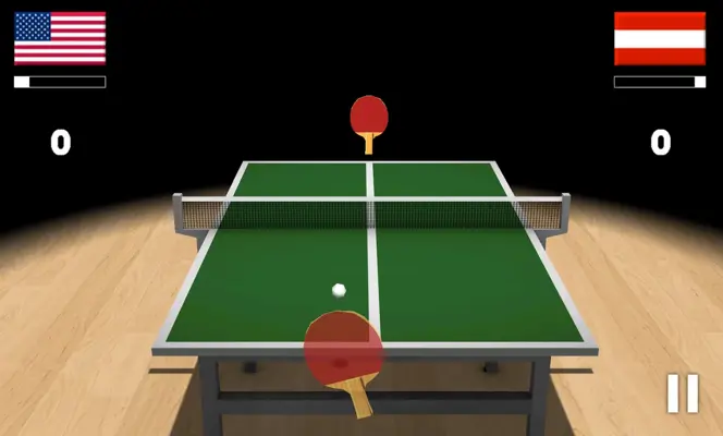 Virtual Table Tennis 3D android App screenshot 3